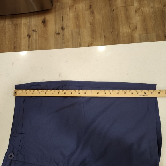 Johnnie-O Mulligan Prep-Formance Shorts Mens Size 40 Atlantic Blue Golf Stretch - Picture 11 of 12